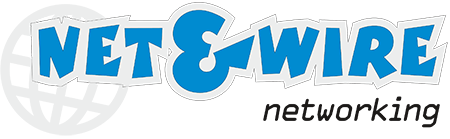 NET and WIRE networking Logo