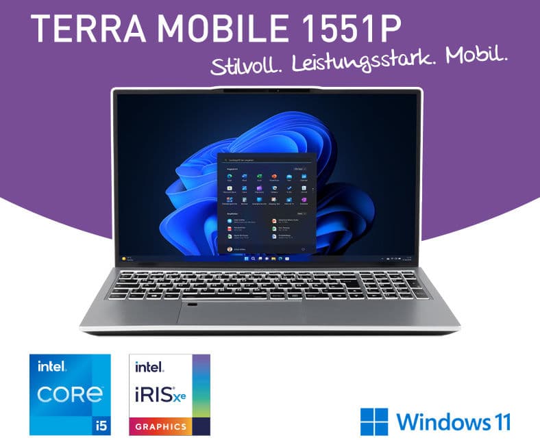 TERRA MOBILE 1551P i5-1240P W11P