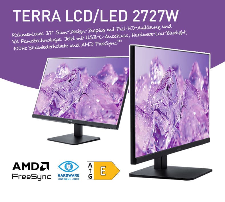 TERRA LCD/LED 2727W V2 black HDMI/DP/USB-C GREENLINE PLUS