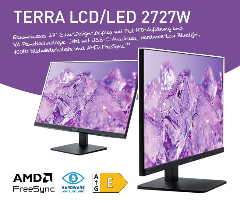 TERRA LCD/LED 2727W V2 black HDMI/DP/USB-C GREENLINE PLUS
